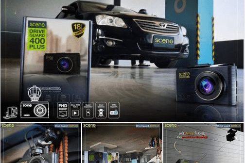 กล้องติดรถยนต์ รุ่น Drvie Guard 400 PLUS DG400PLUS แบตคาปาซิเตอร์ทนร้อน